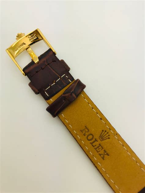 vintage rolex leather straps|genuine Rolex watch straps uk.